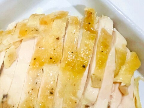 しっとり!胸肉で簡単な鶏肉ソテー